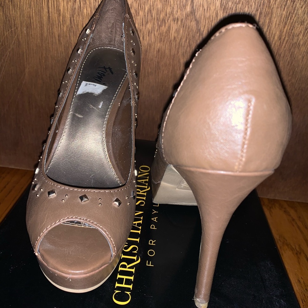 Brown heels